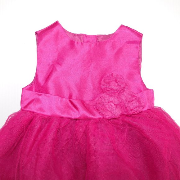 Gymboree Girls 6-12 Months Fuchsia Pink Dress - Picture 4 of 9
